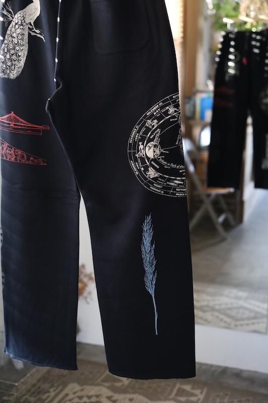 ensou. 23ss Multi-print Sweatpants-