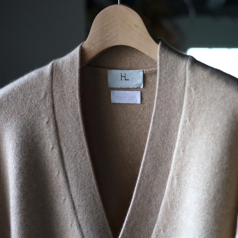 HUUKU Golden Cash Cashmere Cardigan (Natural) HUUKU Golden Cash Cashmere Cardigan (Natural)