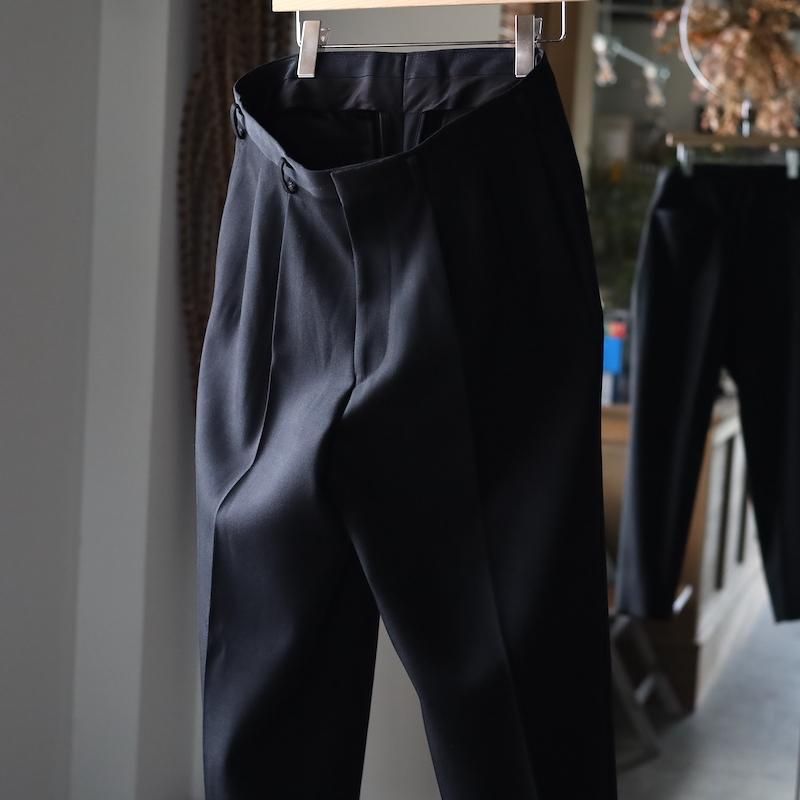 WOOL GABA TROUSERS