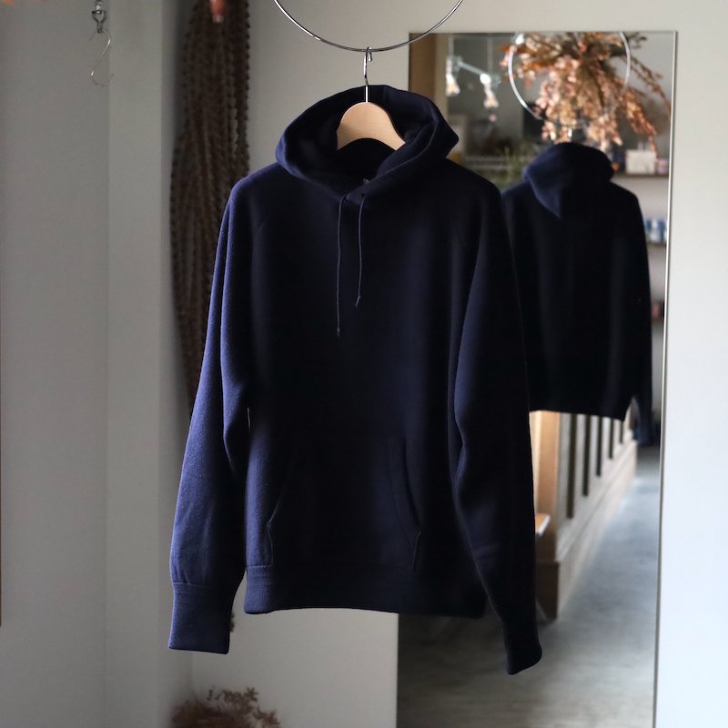 MAATEE&SONS】Super 160s Pile Hoodie - HUUKU