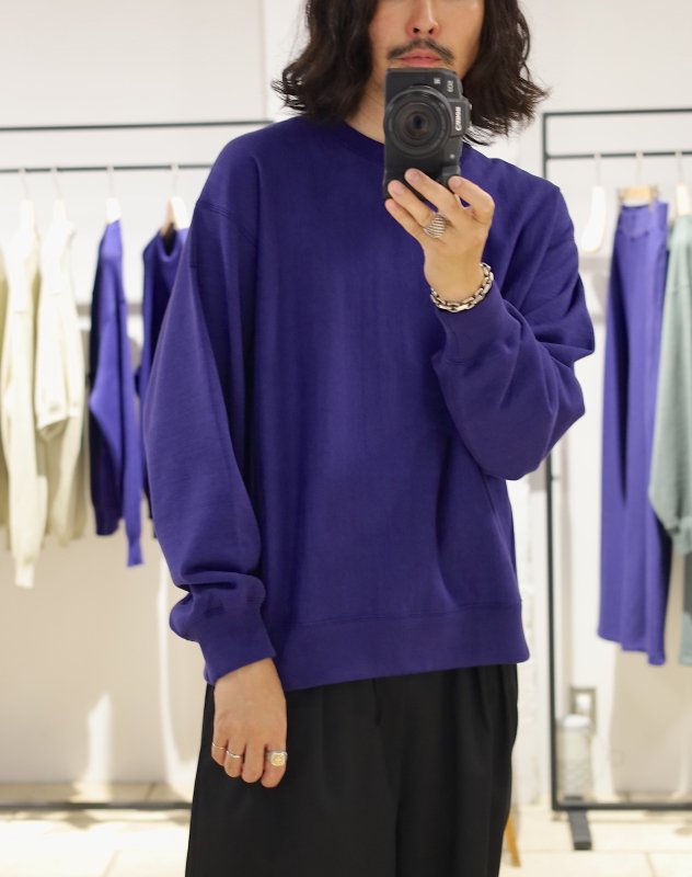 ULTERIER/19AW/SILKY BRUSHED TERRY HOODIE/パーカー/3/コットン/BRW