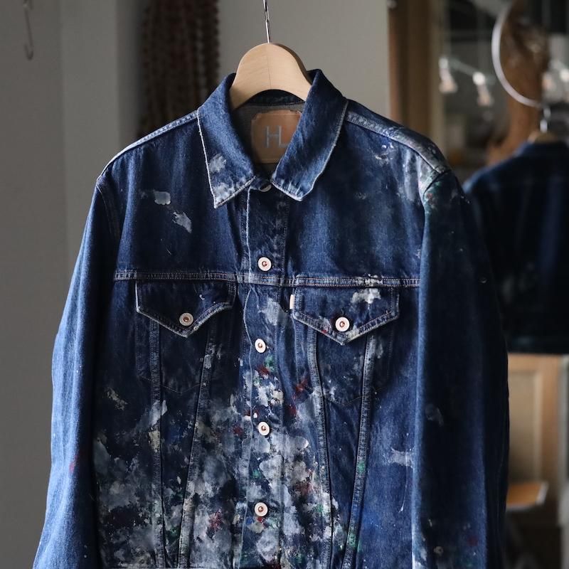 HERILL】HL Denim Splash Jacket - HUUKU HERILL】HL Denim Splash Jacket - HUUKU