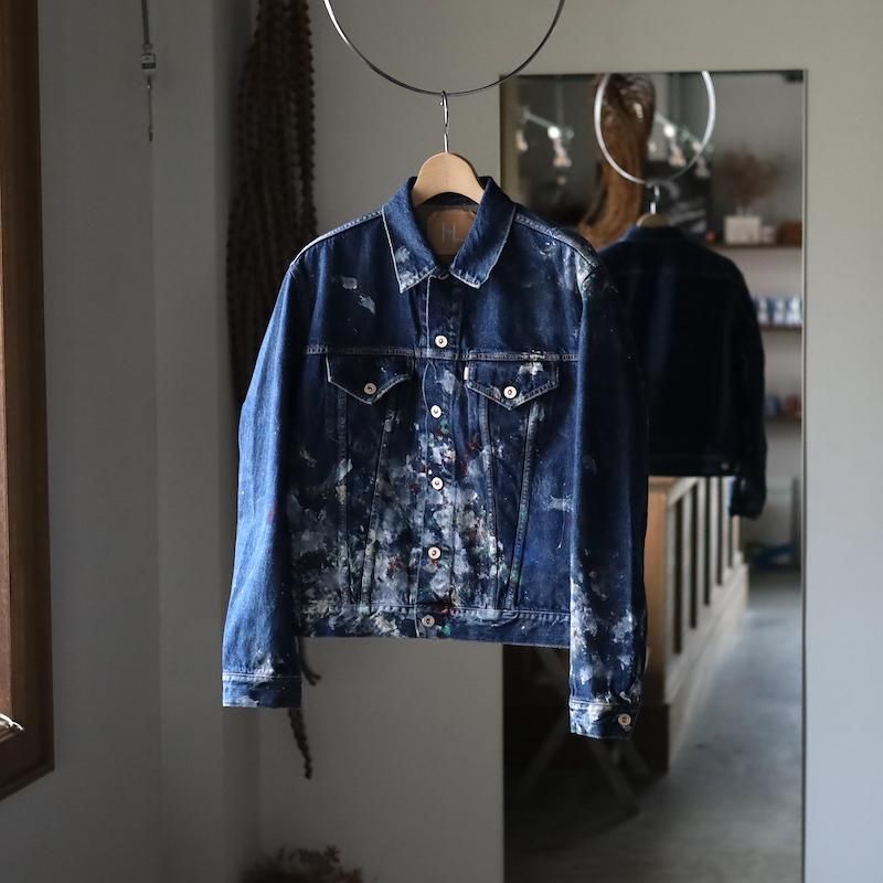 HERILL】HL Denim Splash Jacket - HUUKU HERILL】HL Denim Splash Jacket - HUUKU