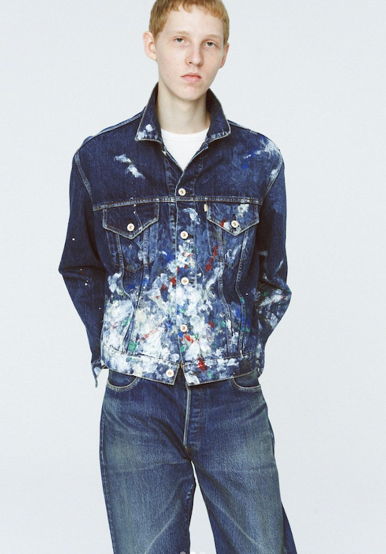HERILL】HL Denim Splash Jacket - HUUKU HERILL】HL Denim Splash Jacket - HUUKU