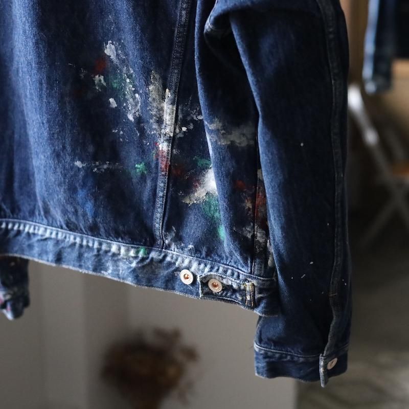 HERILL】HL Denim Splash Jacket - HUUKU HERILL】HL Denim Splash Jacket - HUUKU