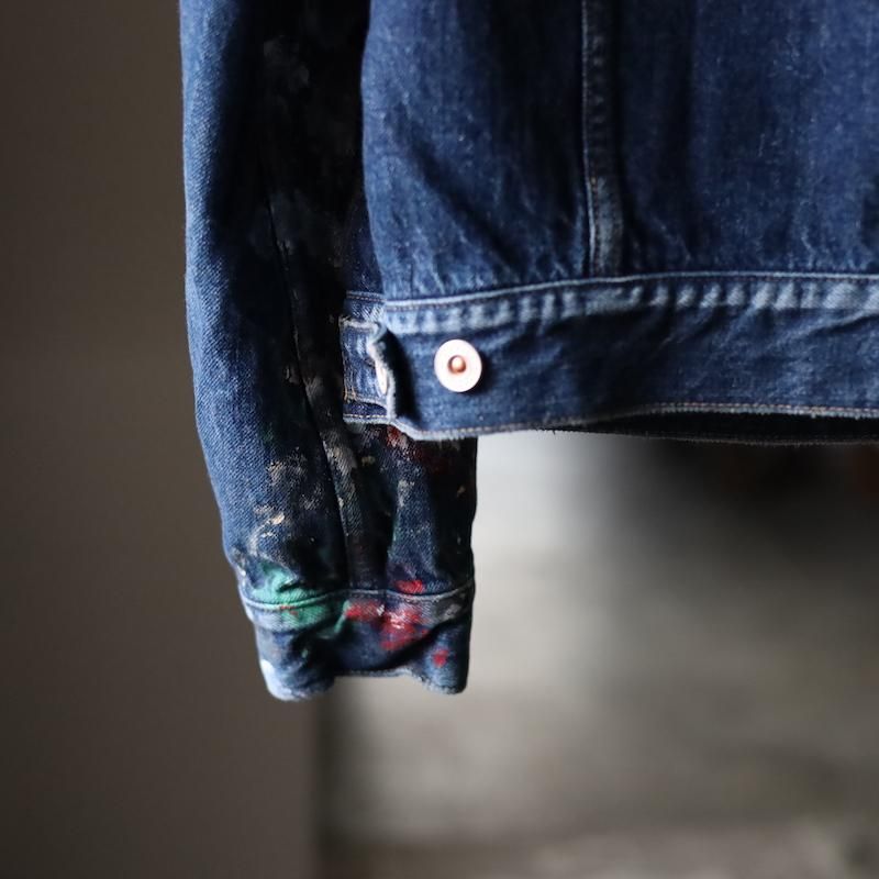 HERILL】HL Denim Splash Jacket - HUUKU HERILL】HL Denim Splash Jacket - HUUKU
