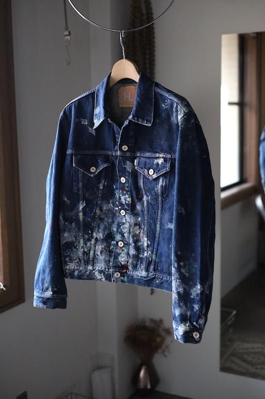 HERILL】HL Denim Splash Jacket - HUUKU HERILL】HL Denim Splash Jacket - HUUKU