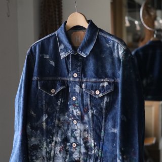 <img class='new_mark_img1' src='https://img.shop-pro.jp/img/new/icons8.gif' style='border:none;display:inline;margin:0px;padding:0px;width:auto;' />HERILLHL Denim Splash Jacket