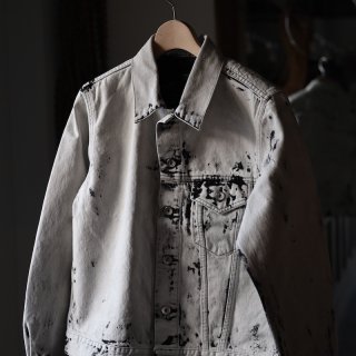 <img class='new_mark_img1' src='https://img.shop-pro.jp/img/new/icons8.gif' style='border:none;display:inline;margin:0px;padding:0px;width:auto;' />ensou.Erased Jean Jacket-Bleached