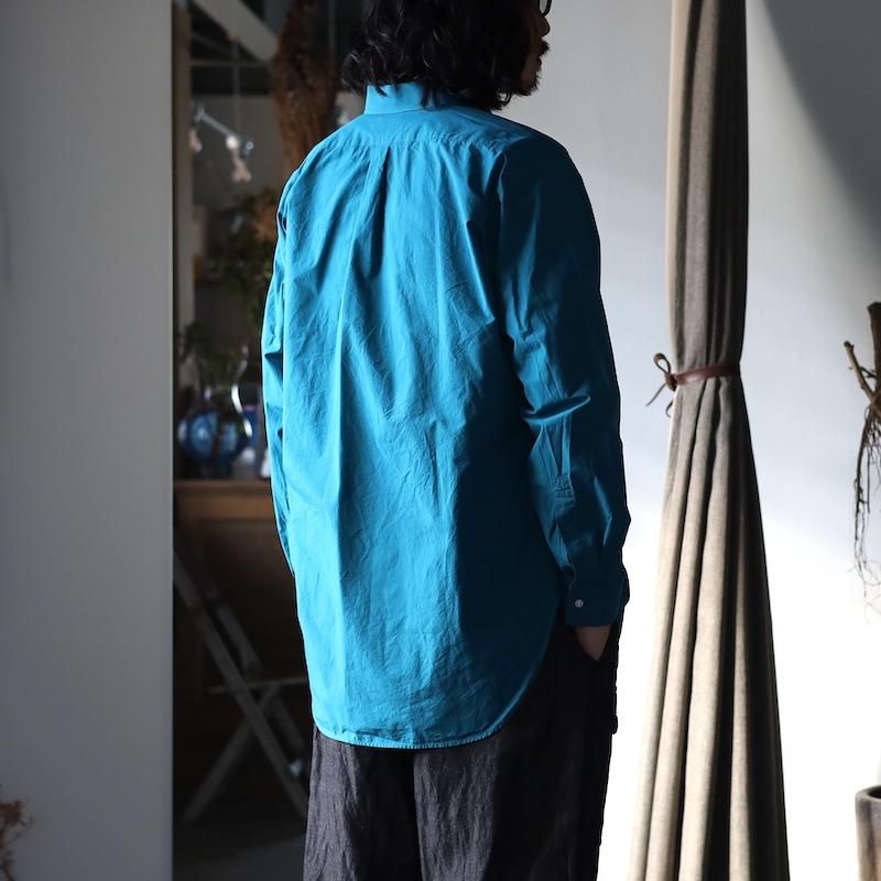 HEUGN】Alan Emerald Solid Shirts - HUUKU