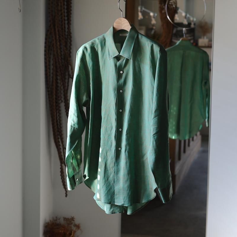 HEUGN】Alan Linen Color Chambray Shirts - HUUKU