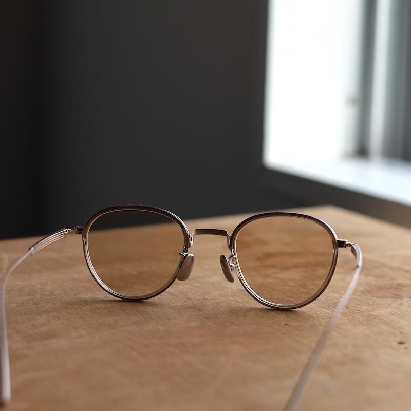 Lunetta BADA】73/02 1010 SMOKE BEIGE・GRACE GOLD / LIGHT