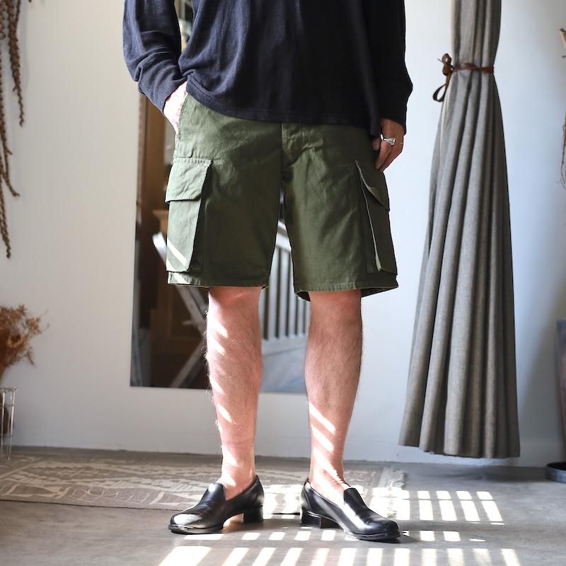 OUTIL】Pantalon Blesle Short -OLIVE- - HUUKU OUTIL】Pantalon Blesle Short -OLIVE- - HUUKU