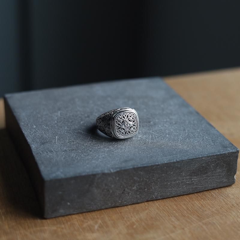 Gerochristo Mediterranean Ring / GR32 指輪 Gerochristo / Mediterranean Ring GR032 – Fuligo / Fuligoshed