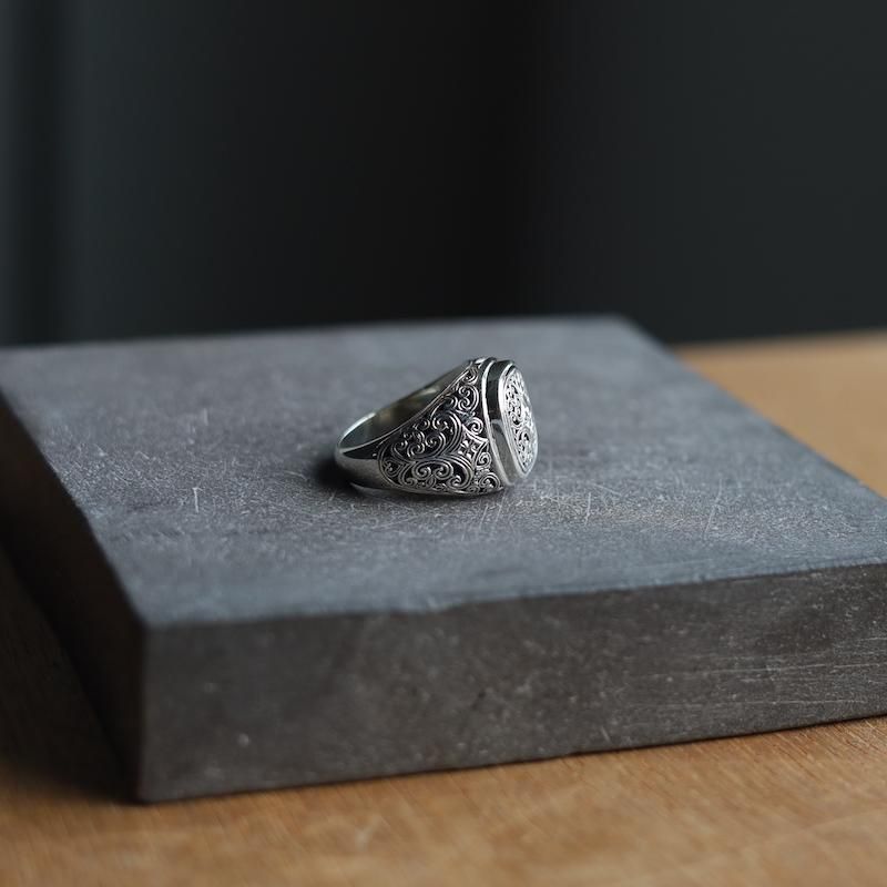 美品 Gerochristo Mediterranean リング シルバー925 ジェロクリスト Gerochristo シルバーアクセサリー メディタ