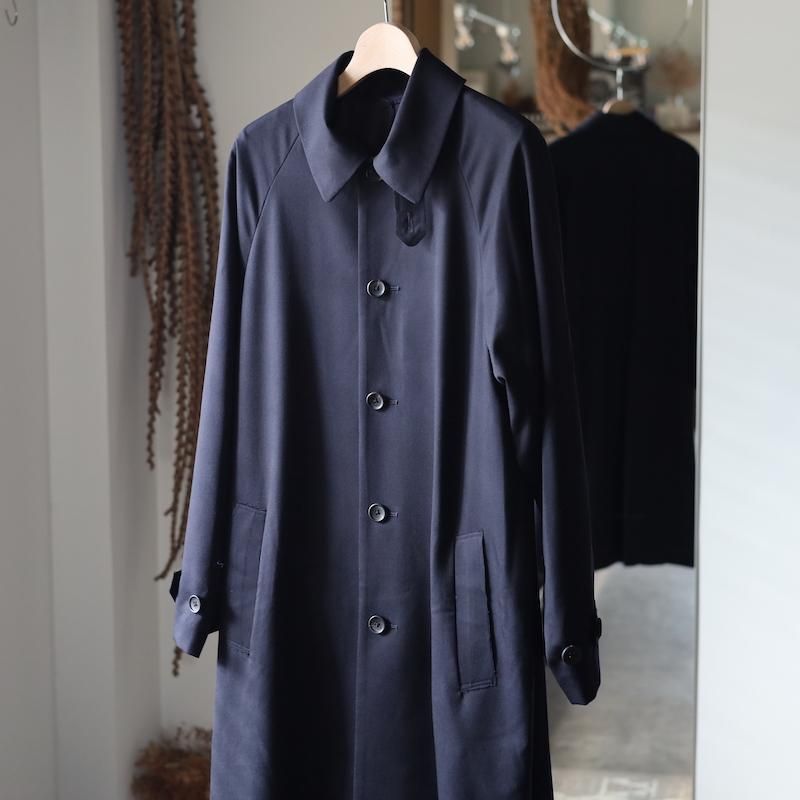 awasa】ウールギャバジン バルマカーンコート - HUUKU awasa】ウールギャバジン バルマカーンコート - HUUKU