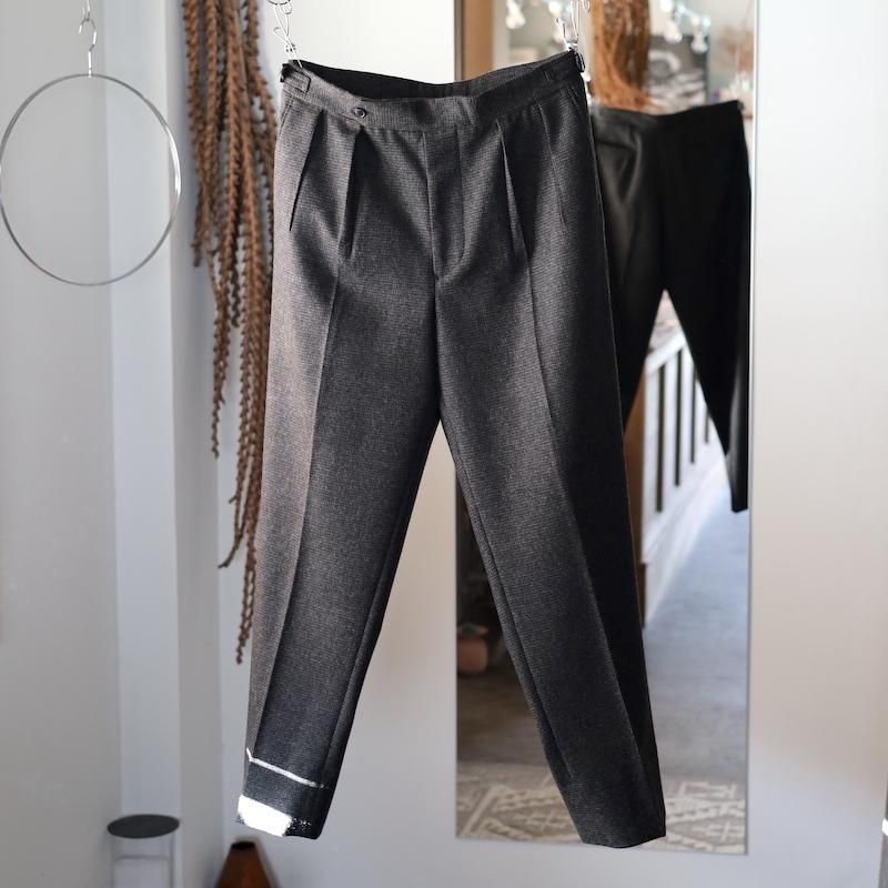HEUGN】Aaron 2p Houndstooth Trousers - HUUKU