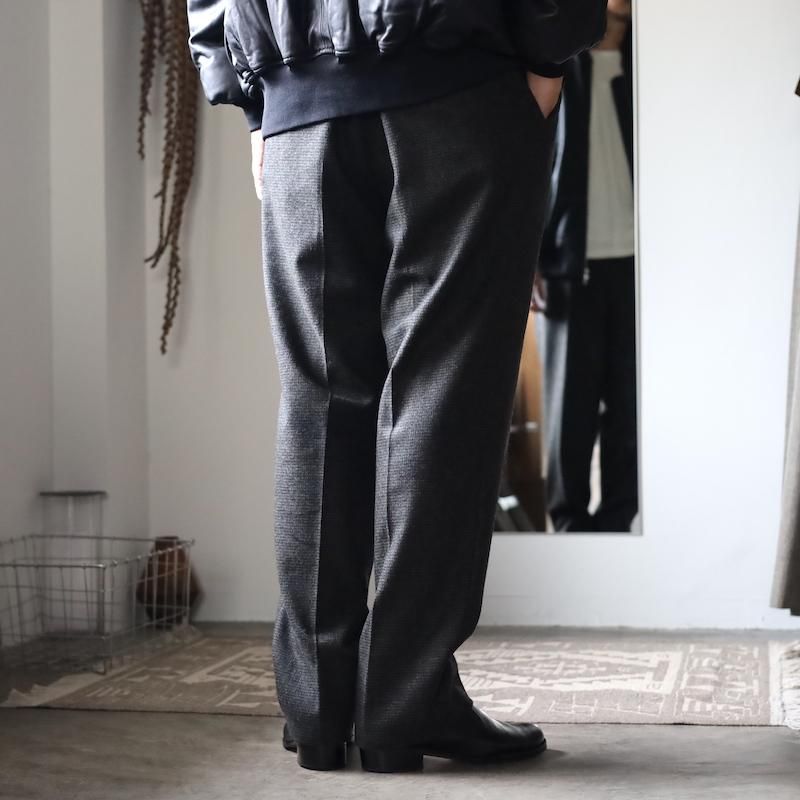 「かわいい～！」 HEUGN】Aaron 2p Houndstooth Trousers - HUUKU パンツ