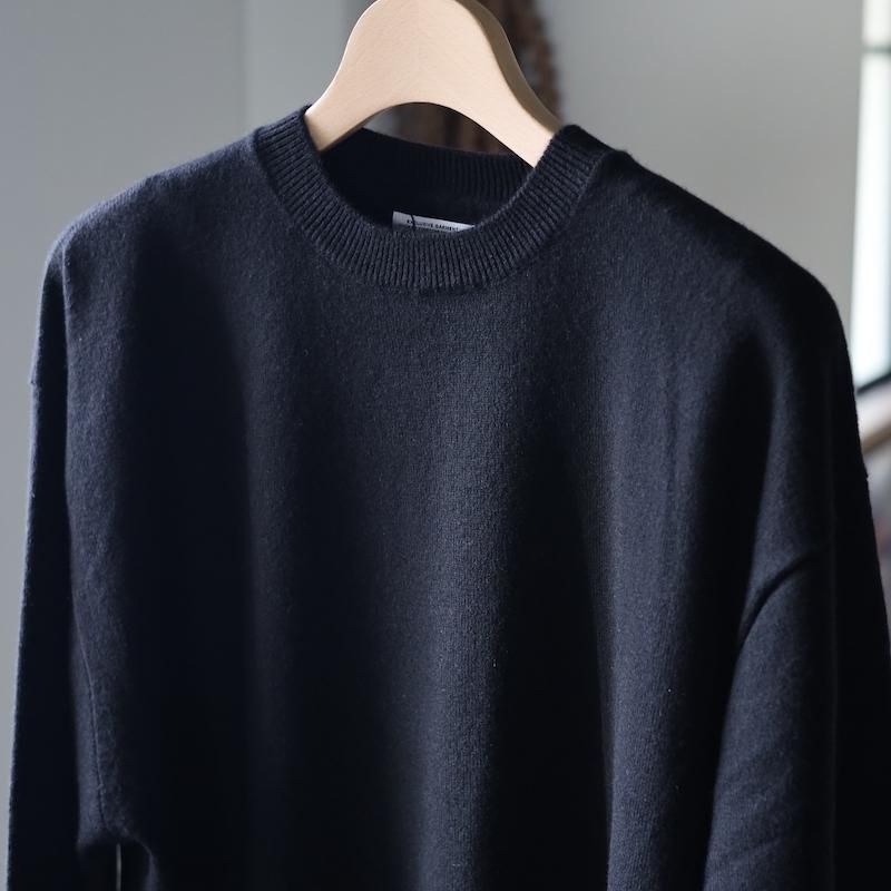 YONETOMI】New Basic Cashmere Knit Sweater - HUUKU YONETOMI】New Basic Cashmere Knit Sweater - HUUKU