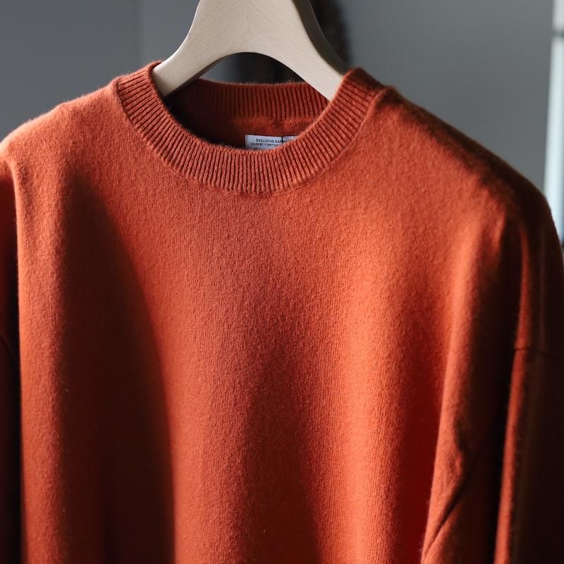 YONETOMI】New Basic Cashmere Knit Sweater - HUUKU