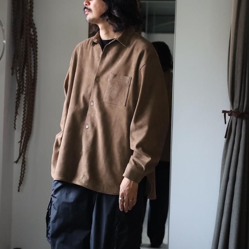 トップス OOTHO Original Faux Suede Shirt / Camel OOTHO Original Faux Suede Shirt / Camel