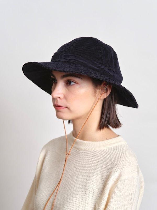 【美品】Nine Tailor Ixora Hat ブラック Nine Tailor (ナインテイラー) Ixora Hat / メトロハット