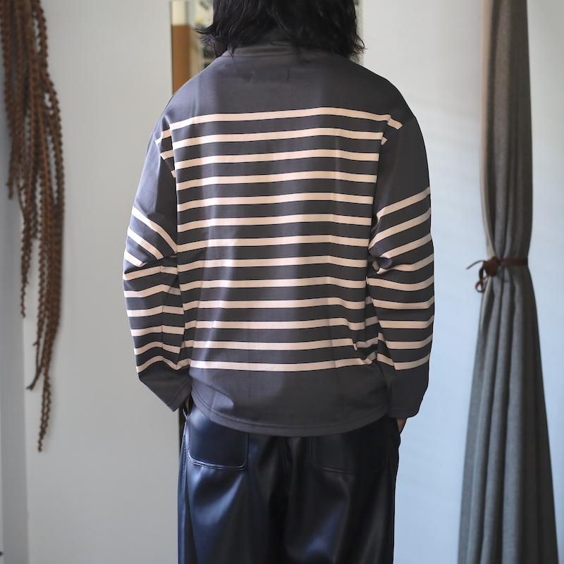 OUTIL TRICOT IBOS ウティ ボーダー バスクシャツ プルオーバー