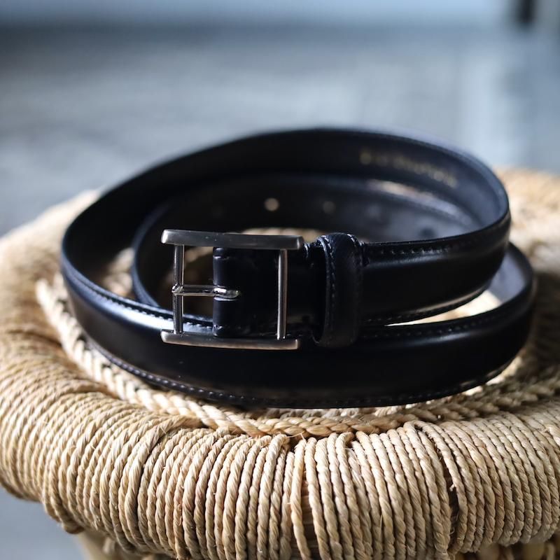 POST PRODUCTION レザーベルト Post Production】Dress Belt / Silver - HUUKU