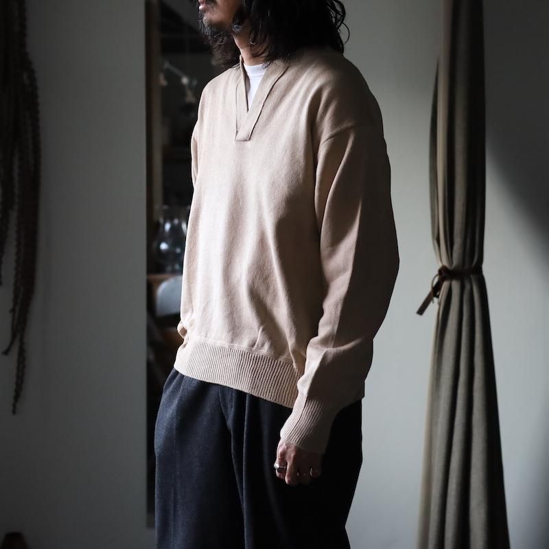 Nikki Essential Pieces ニットポロセーター Nikki ESSENTIAL PIECES】Cashmere Skipper Pullover - HUUKU
