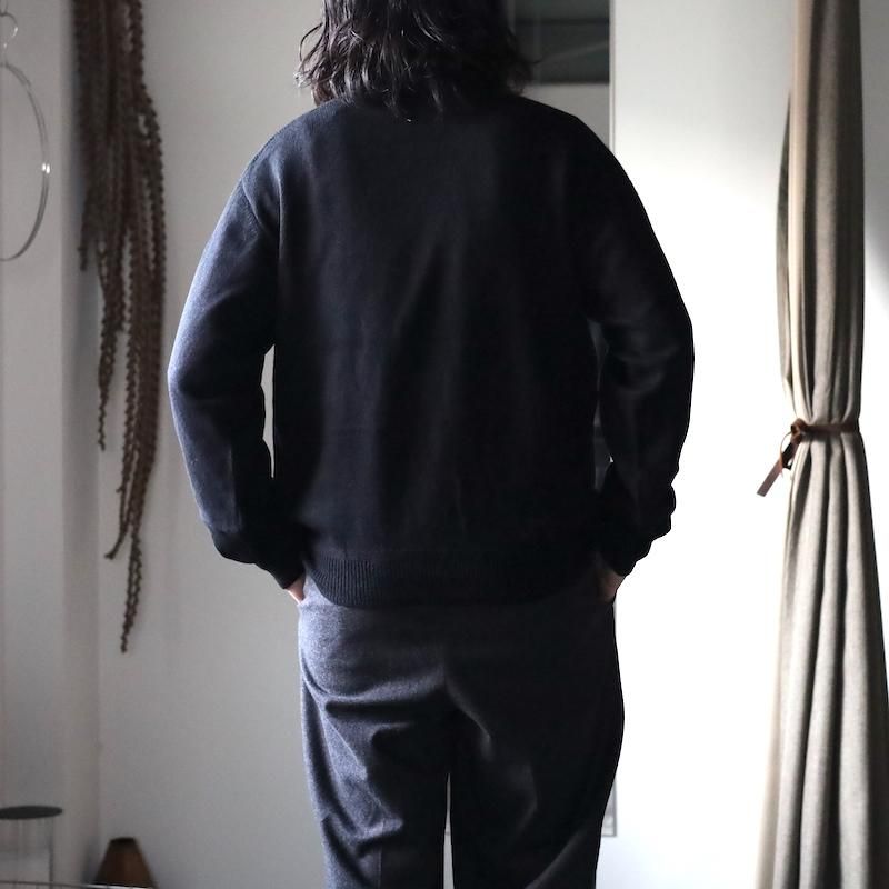 Nikki ESSENTIAL PIECES】All Yak Crewneck Knit - HUUKU