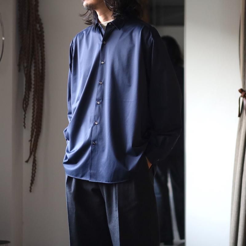 KANEMASA PHIL. 46G ATMOSPHERE L/S SHIRT（SAX） - Bechics