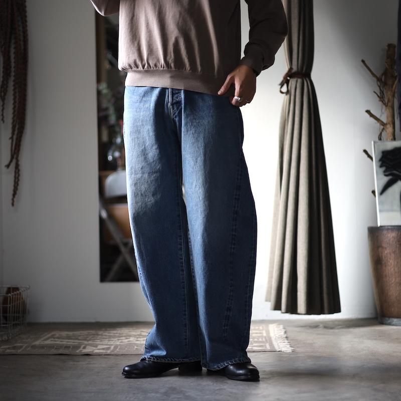ssstein】DEFORMATION WIDE VINTAGE DENIM JEANS - HUUKU ssstein】DEFORMATION WIDE VINTAGE DENIM JEANS - HUUKU