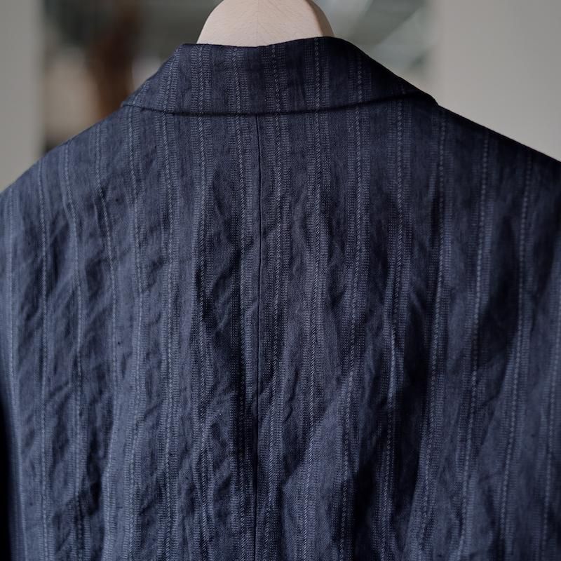 calmlence ブレザー　ジャケット calmlence】STAND COLLAR JACKET