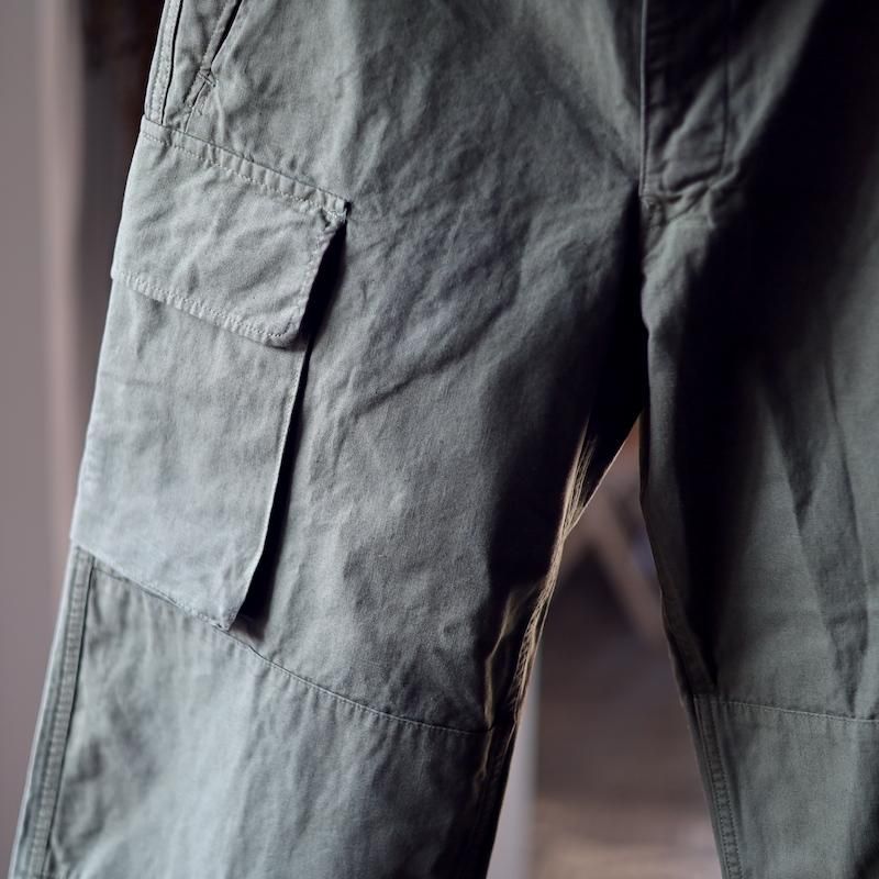 HUUKU 【OUTIL】Pantalon Blesle -OLIVE-
