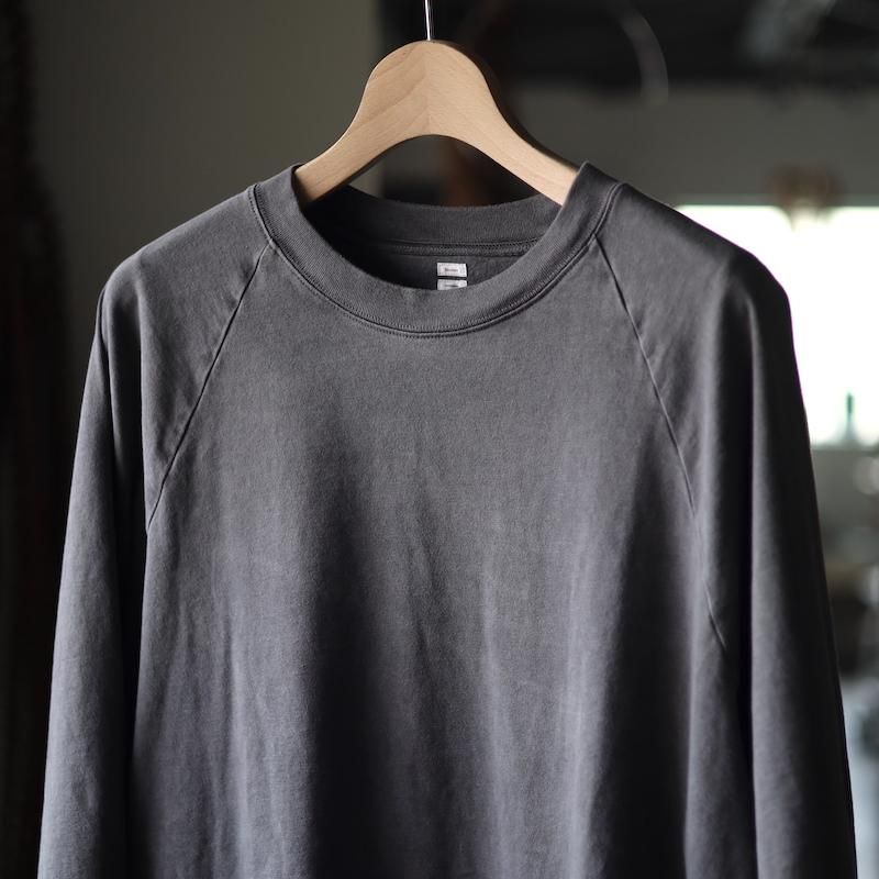 blurhms ブラームス baseball raglan Tee サイズ4 blurhms (ブラームス) Co/Silk Nep Baseball Raglan Tee