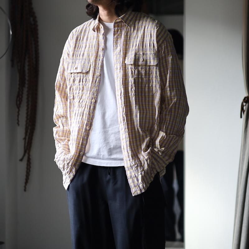 BISOWN　CHECK G.I. SHIRTS BISOWN CHECK G.I. SHIRTS - sit
