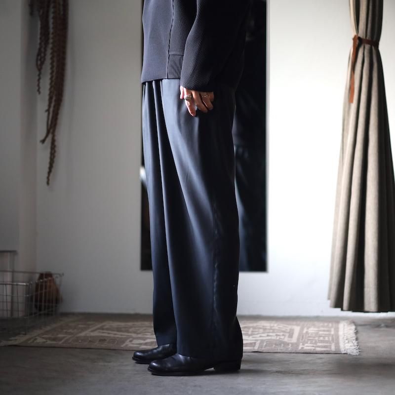 ssstein】CUPRO TWILL WIDE EASY TROUSERS - HUUKU ssstein】CUPRO TWILL WIDE EASY TROUSERS - HUUKU