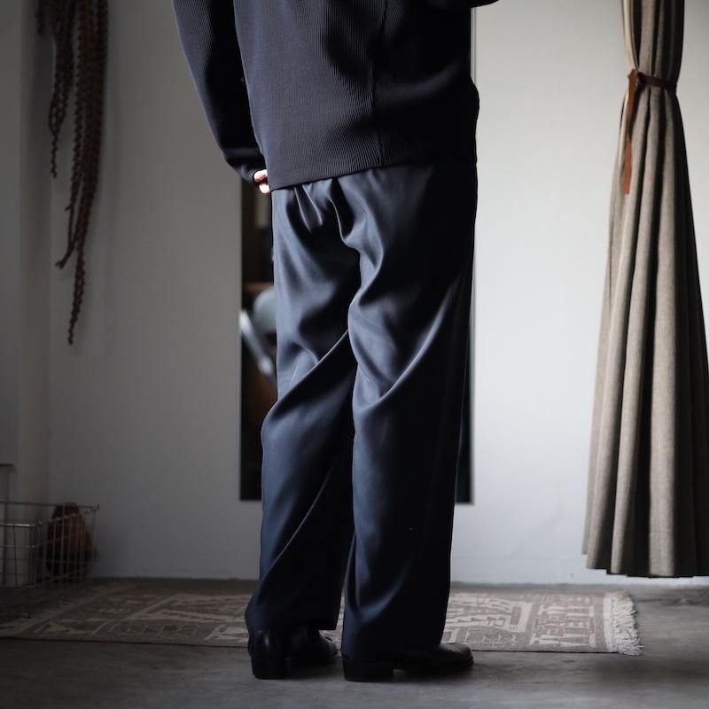 ssstein】CUPRO TWILL WIDE EASY TROUSERS - HUUKU ssstein】CUPRO TWILL WIDE EASY TROUSERS - HUUKU