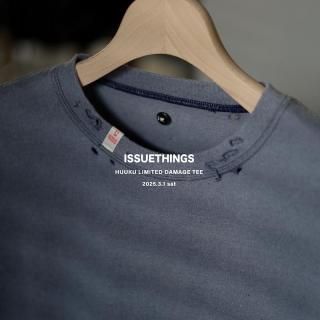 ISSUETHINGS DAMAGE SWEAT スウェット イシューシングス ISSUETHINGS DAMAGE SWEAT スウェット イシューシングス