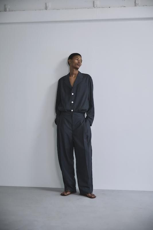 BISOWN】SHEER WOOL UNCON JACKET BISOWN】SHEER WOOL UNCON JACKET