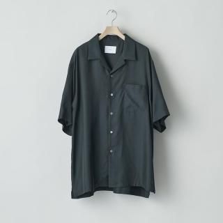 <img class='new_mark_img1' src='https://img.shop-pro.jp/img/new/icons8.gif' style='border:none;display:inline;margin:0px;padding:0px;width:auto;' />sssteinCUPRO TWILL OVERSIZED OPEN COLLAR SS SHIRT