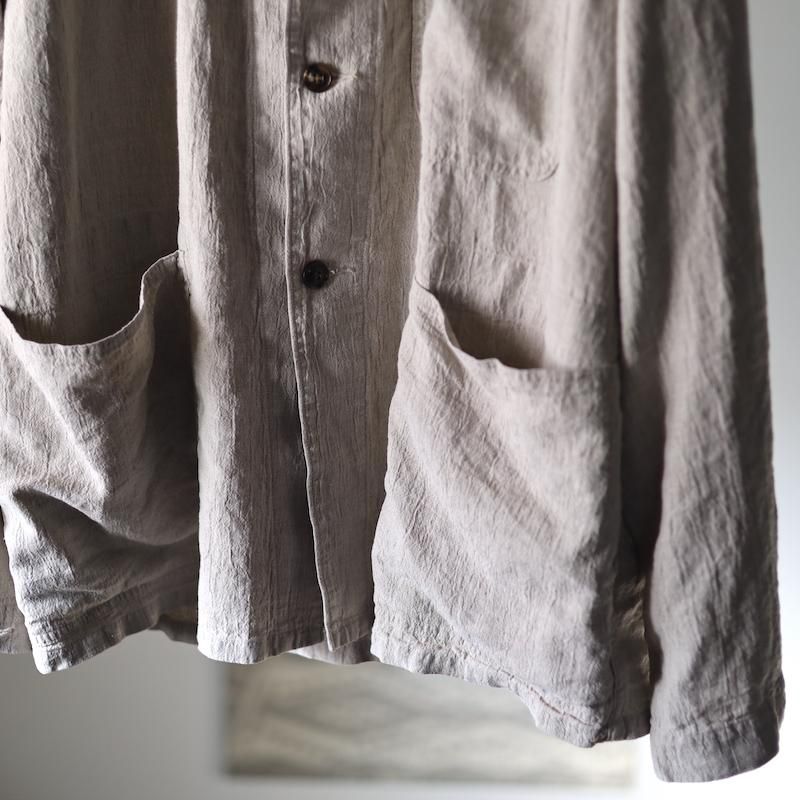 HERILL】Linen P41 CoverallJacket - HUUKU HERILL】Linen P41 CoverallJacket - HUUKU