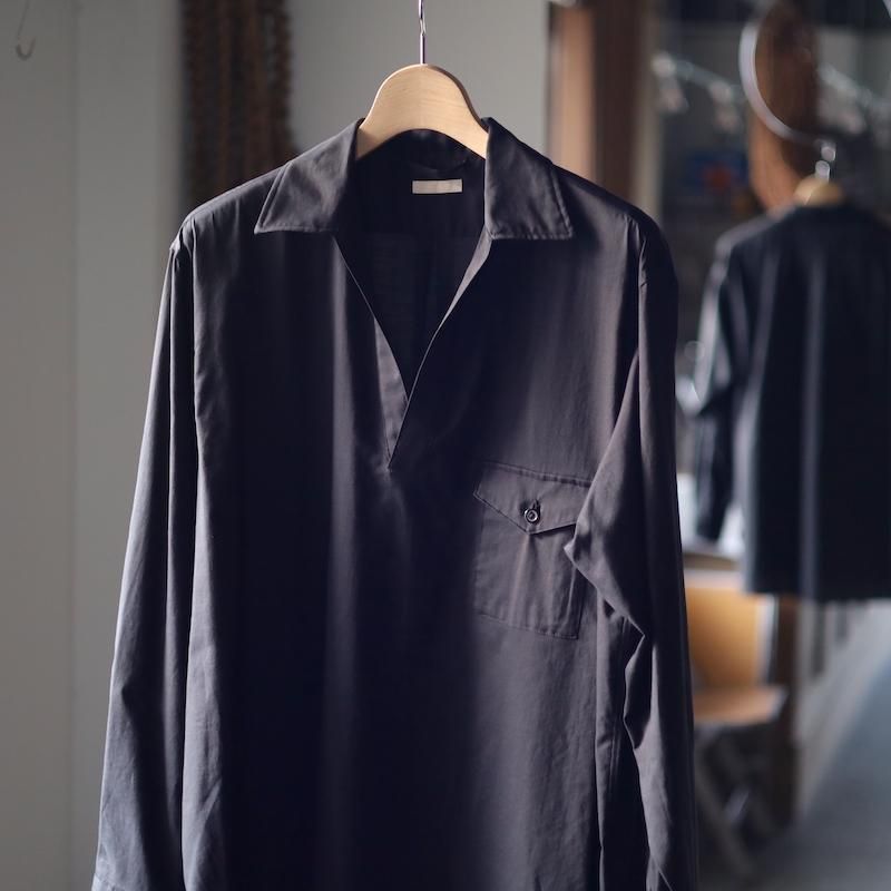 新発売 新商品 ULTERIOR】POWDERY HUUKU - SHIRT SKIPPER TWILL SOFT トップス