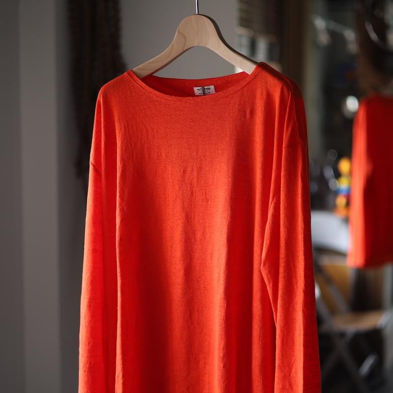 MAATEE&SONSLINENL/SLEEVEBOATTEEオレンジ　サイズ2 185912067.jpg?cmsp_timestamp=