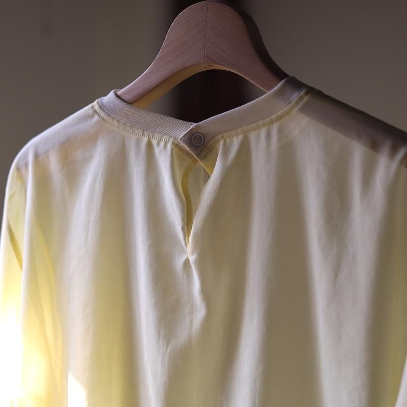 VONIQUE / villd /cotton Organdy T-shirt (white )