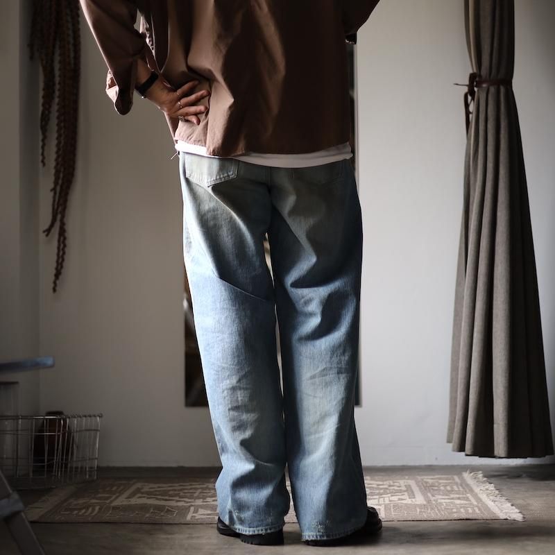 ssstein】LOOSE DENIM JEANS - HUUKU