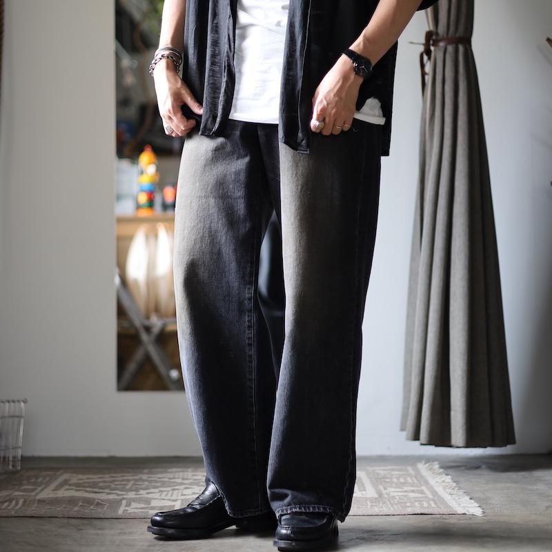 ssstein】LOOSE DENIM JEANS - HUUKU