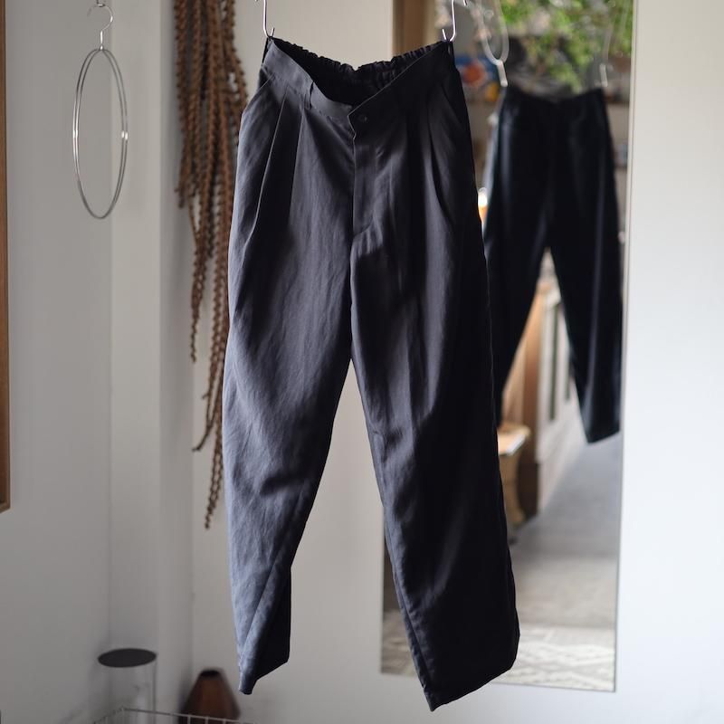 美品 〈H〉RAYON NAYLON EASY WIDE PANTS ブラウン H BEAUTY&YOUTH UNITED ARROWS（エイチビューティーアンドユース