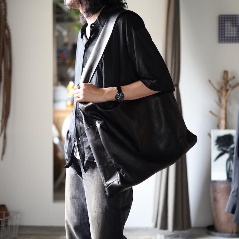 ssstein LEATHER SHOULDER BAG ショルダーバッグ 即完 ssstein - 【残りわずか】Leather Shoulder Bag(LEATHER