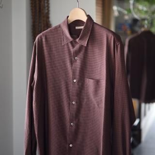 <img class='new_mark_img1' src='https://img.shop-pro.jp/img/new/icons8.gif' style='border:none;display:inline;margin:0px;padding:0px;width:auto;' />ULTERIORRAYON LINEN CHECK SHIRT